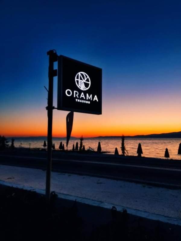 Orama Thassos Hotell Skala Sotiros Eksteriør bilde